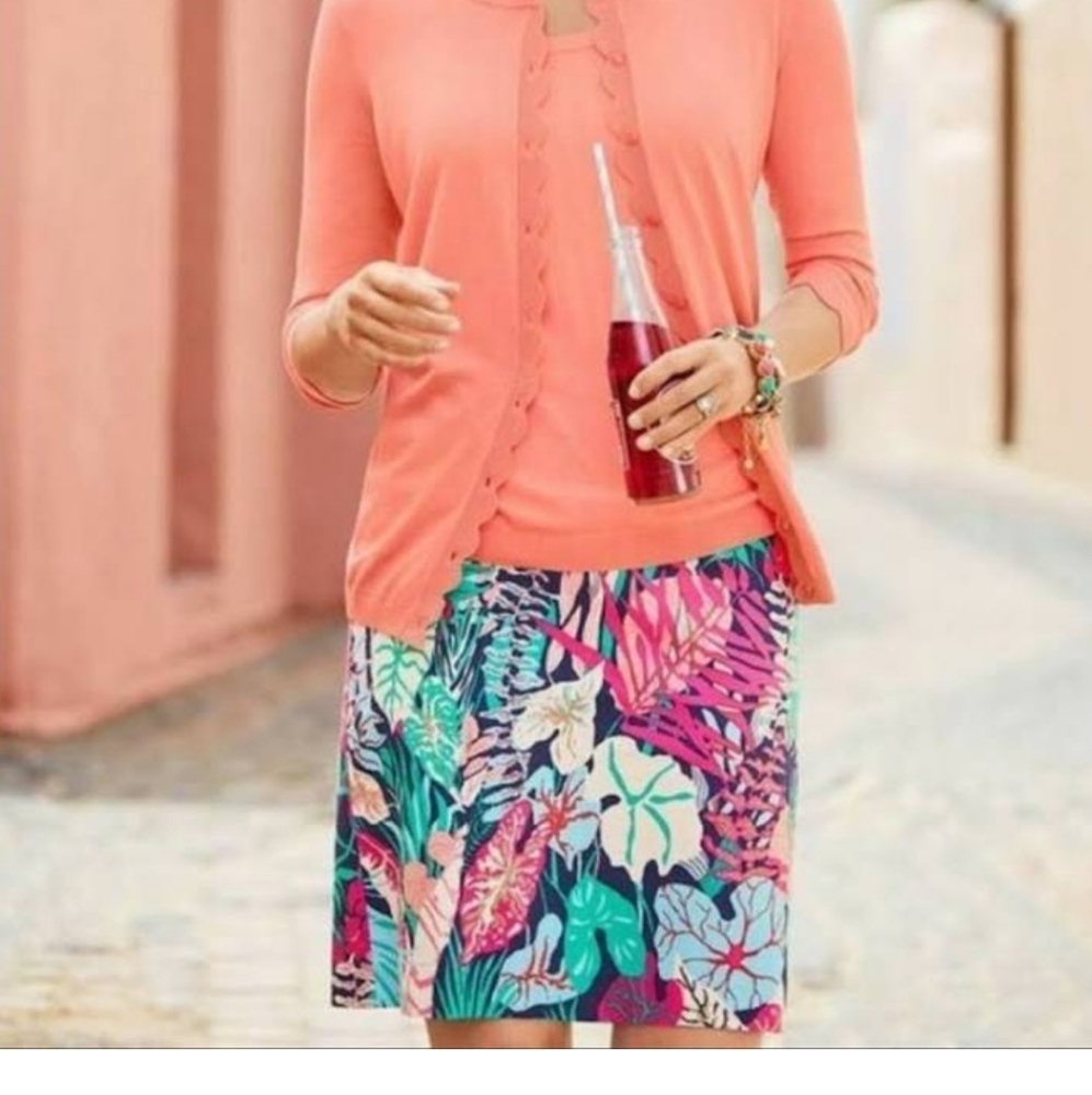 Talbots Jungle Botanical Skirt